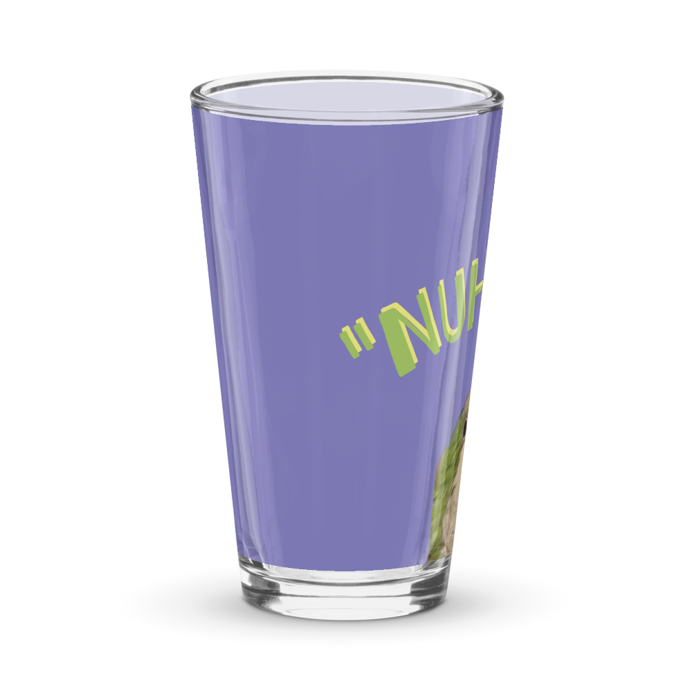 Beebl Boose Scream "NUH-UH!" Glass thumbnail 3