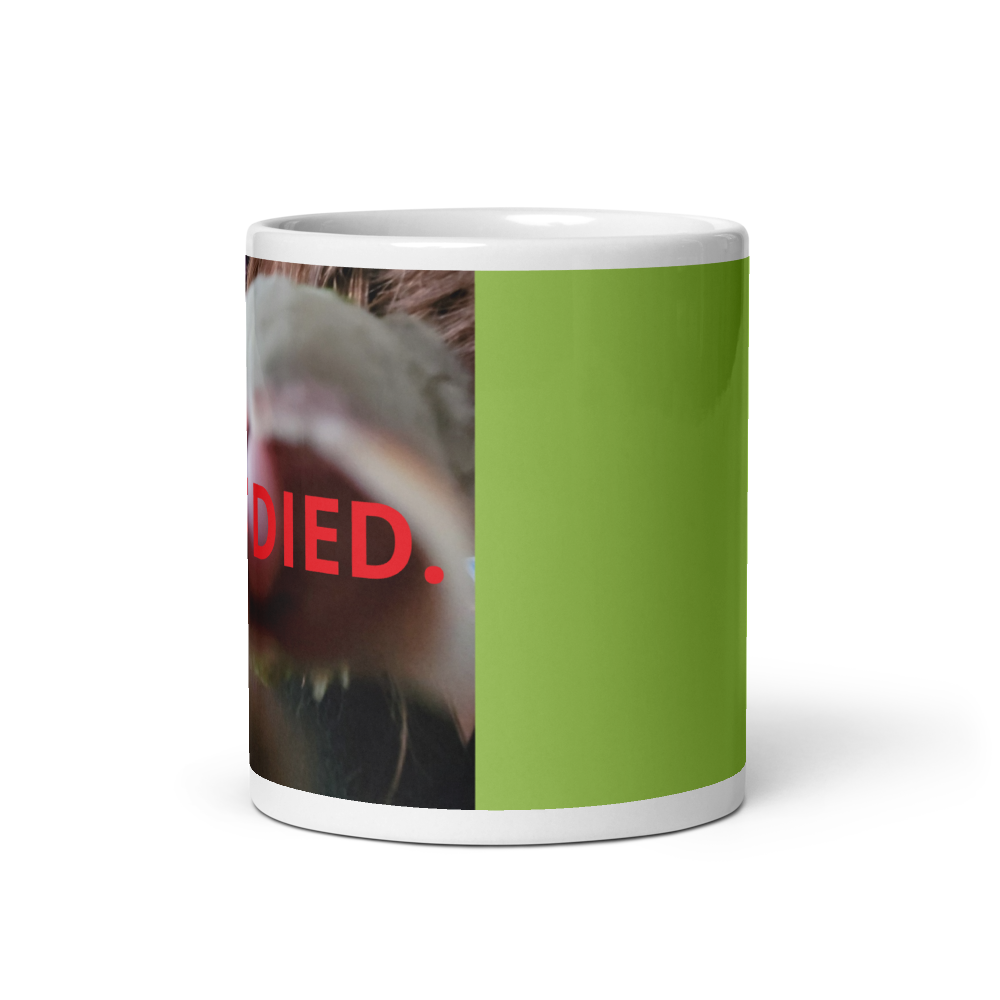 Beebl Boose "YOU DIED." Mug #3 thumbnail 3