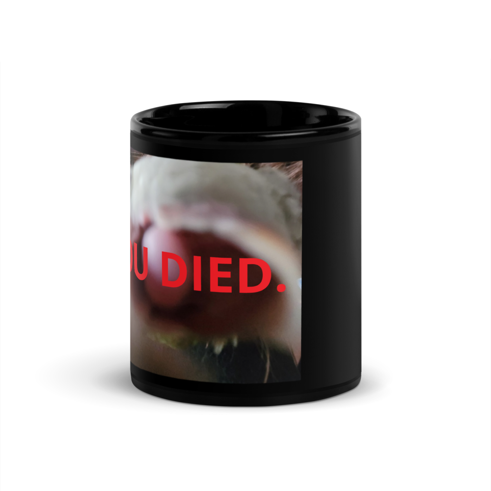 Beebl Boose "YOU DIED." Mug thumbnail 2