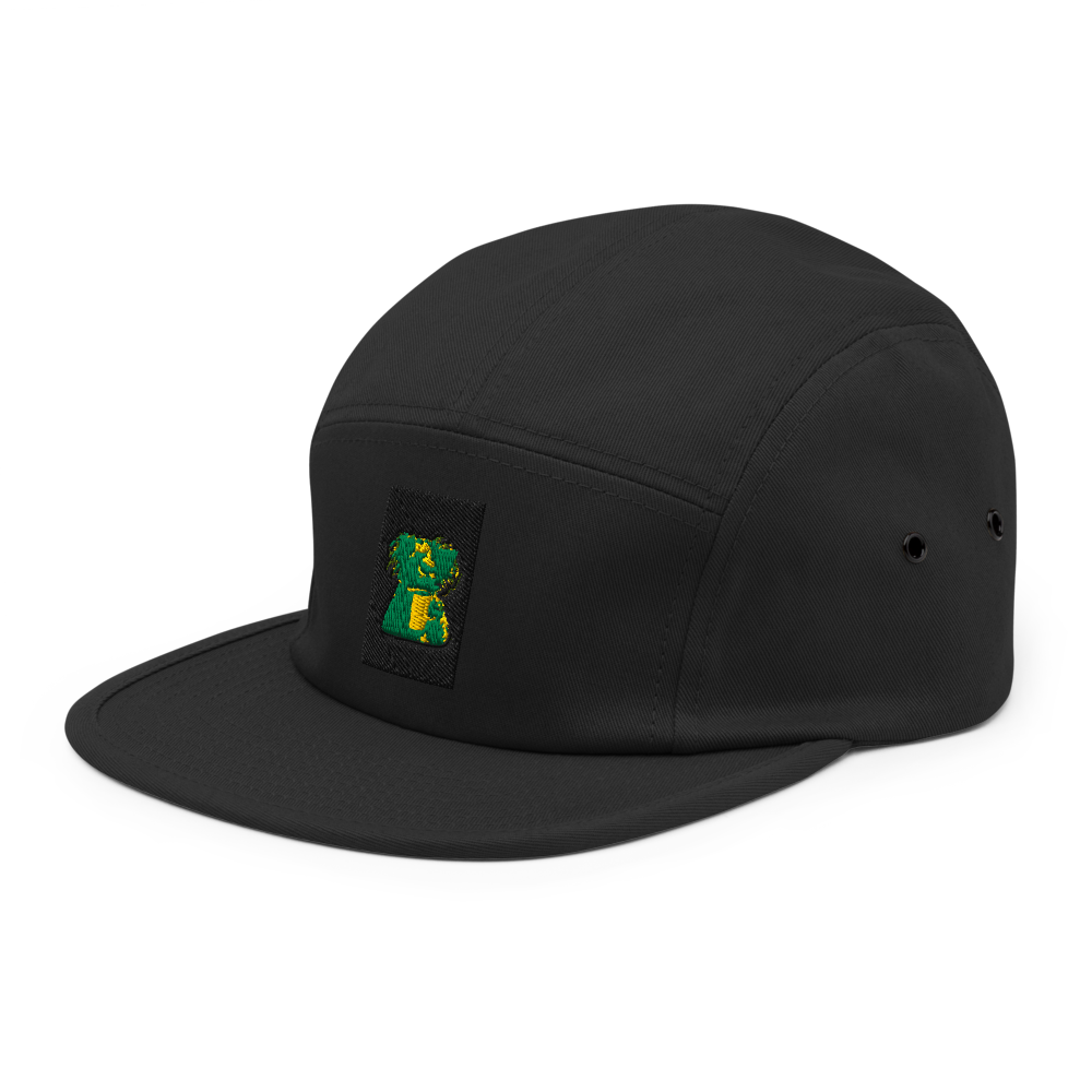​Cool Green and Yellow Graphic Black Hat thumbnail 5