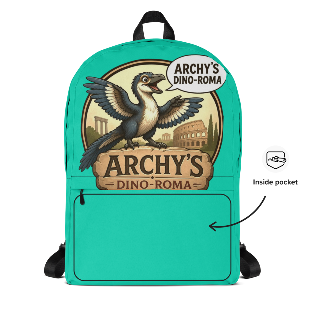 archy's dino-roma backpack-bright color thumbnail 4