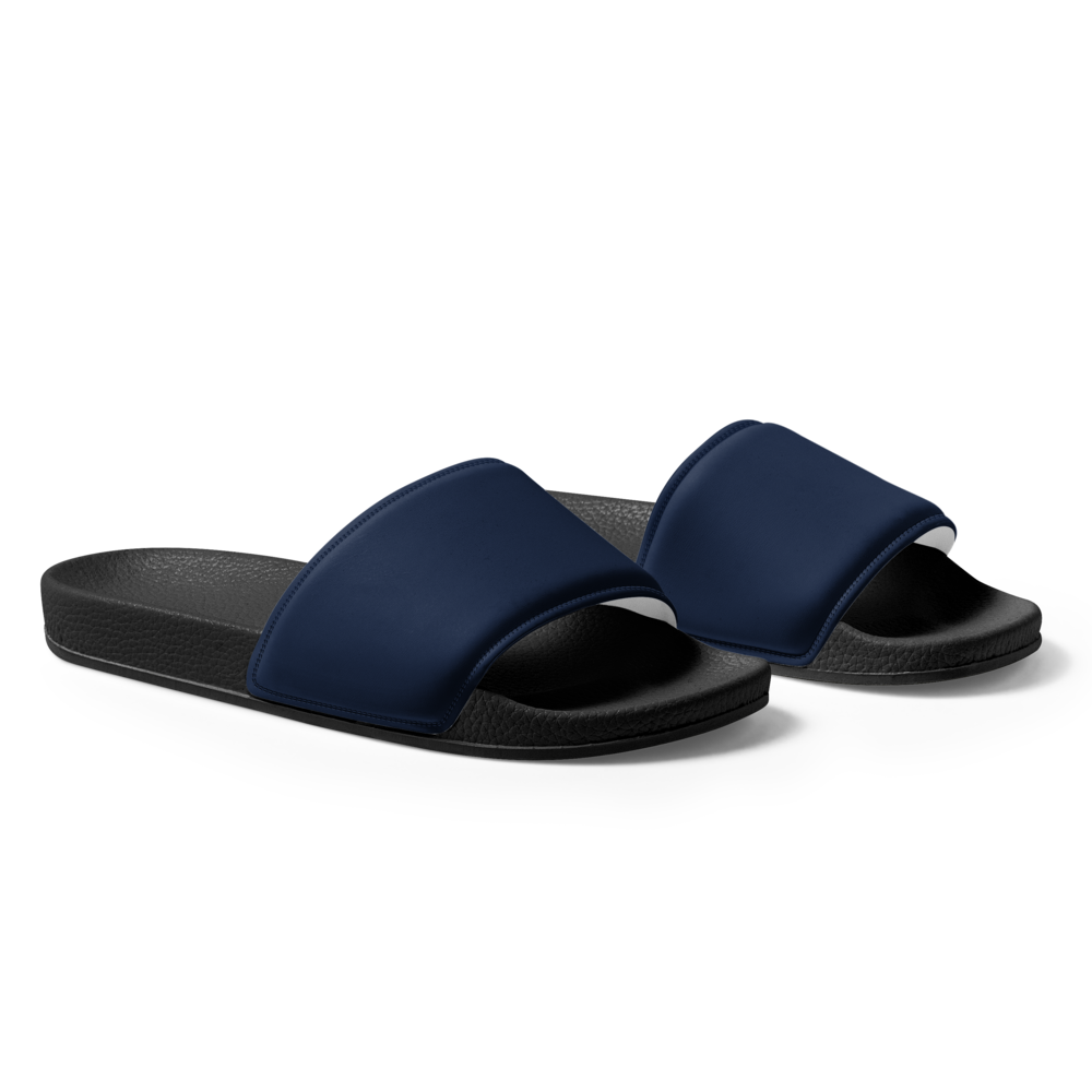 Dark Blue Men's Slides thumbnail 3