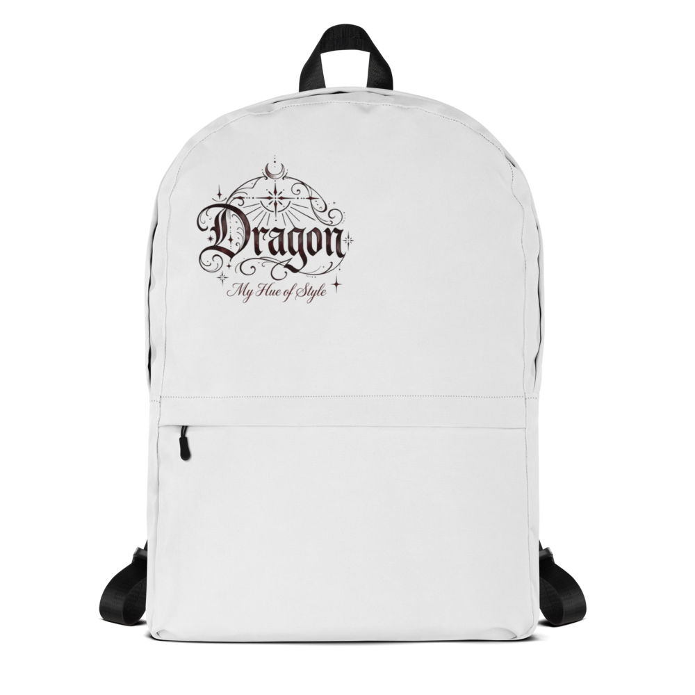 Dragon Quote Design - 3 All-Over Print Backpack thumbnail 2