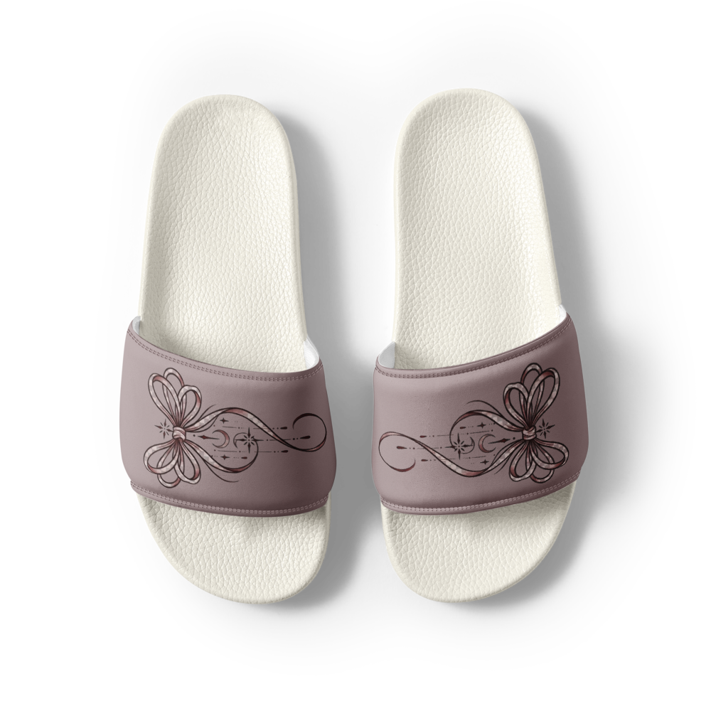Ribbons Design Women's Slides thumbnail 2