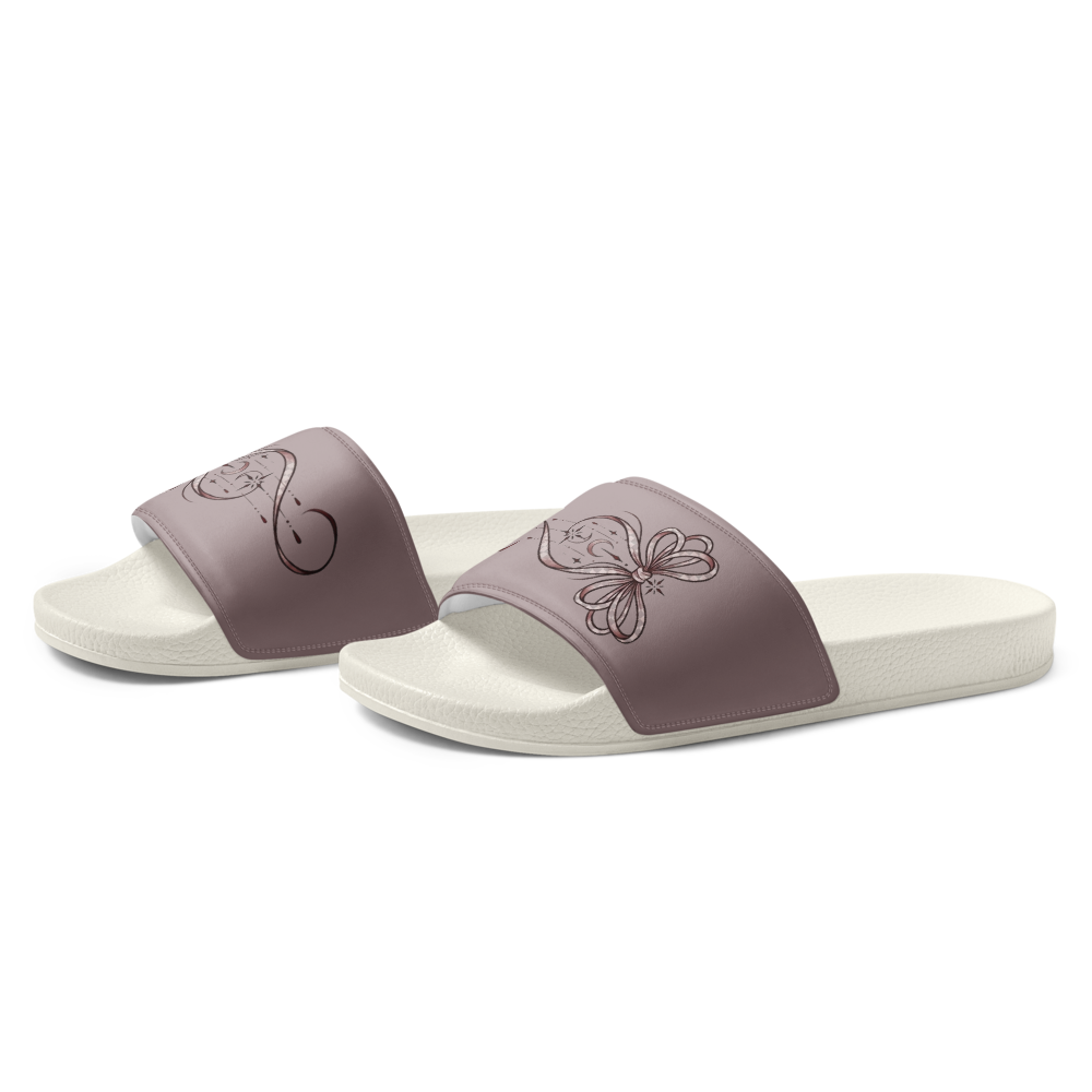Ribbons Design Women's Slides thumbnail 4