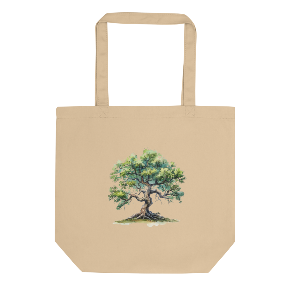 Tree Art Eco Tote Bag thumbnail 2