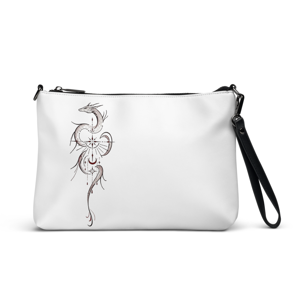 Dragon Line Art All-Over Print Crossbody Bag thumbnail 2