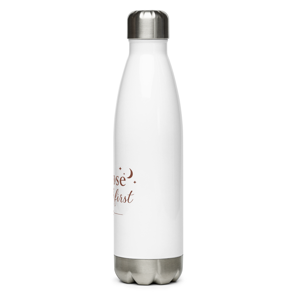 Choose Yourself First Stainless Steel Water Bottle thumbnail 3
