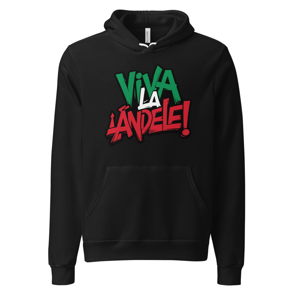 Viva La ¡Ándele! Black Pullover Hoodie