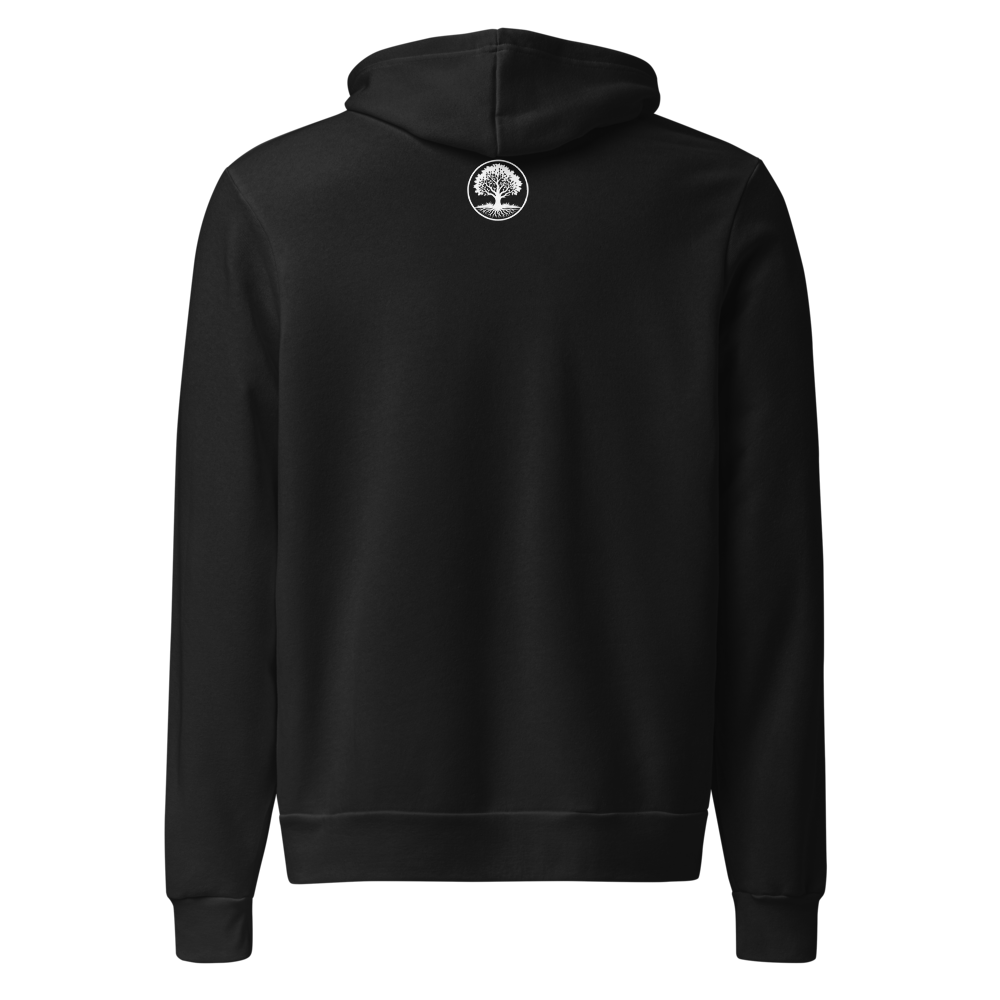 ¡Ándele! Black Hoodie with Centered Logo thumbnail 2