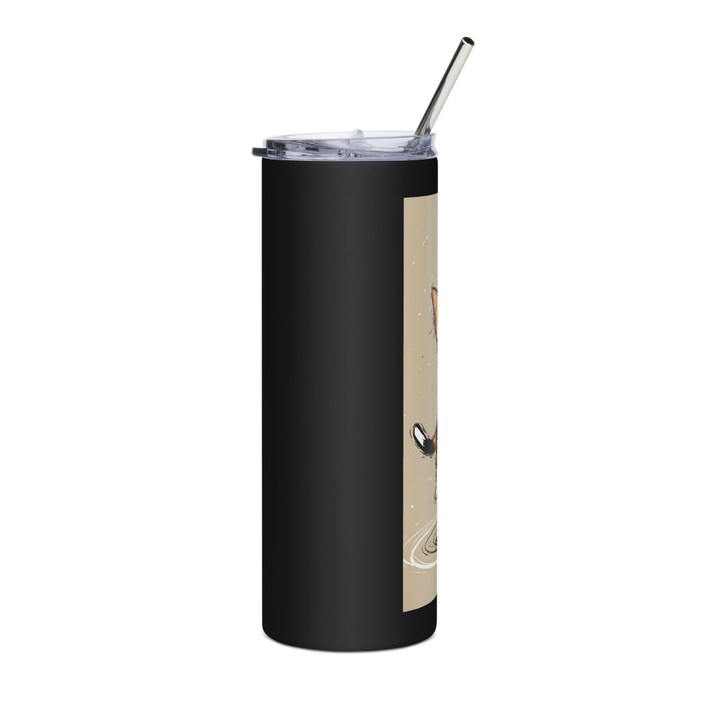 Stainless steel drinking glass thumbnail 4