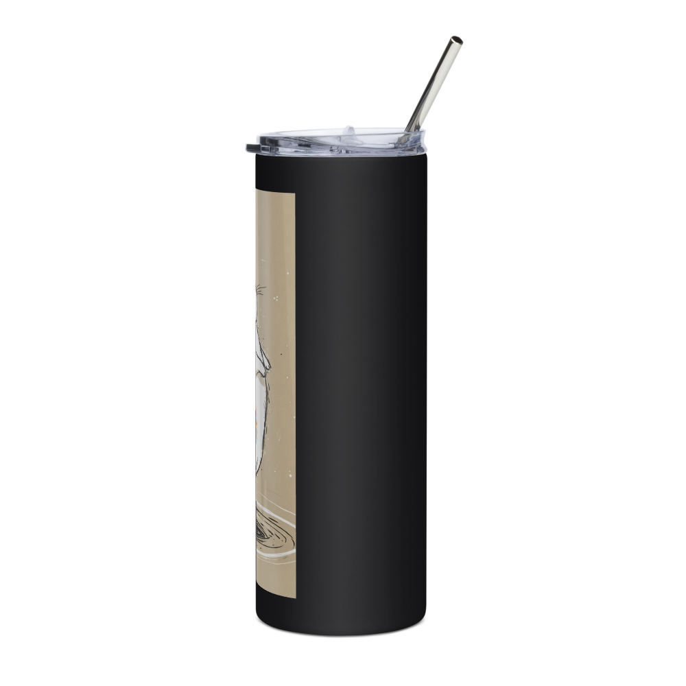 Stainless steel drinking glass thumbnail 3