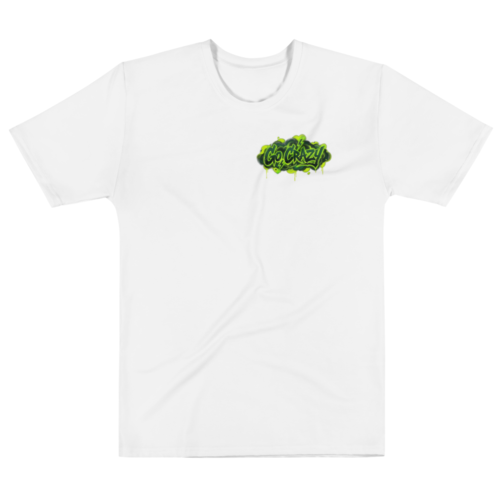 crazyneon green graffiti tee thumbnail 2