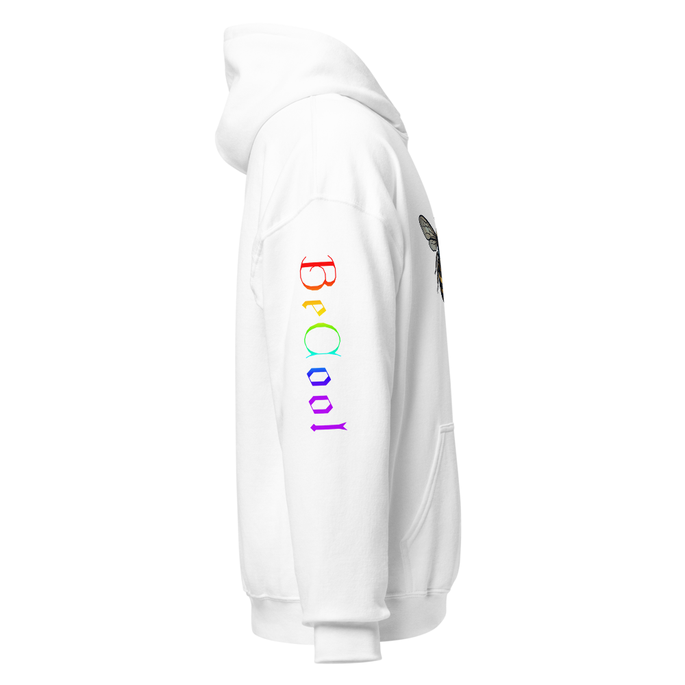 White BeCool hoodie thumbnail 3
