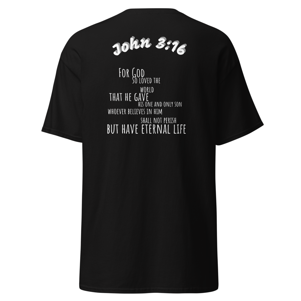 JOHN 3:16 Classic Tee "Unisex" thumbnail 4