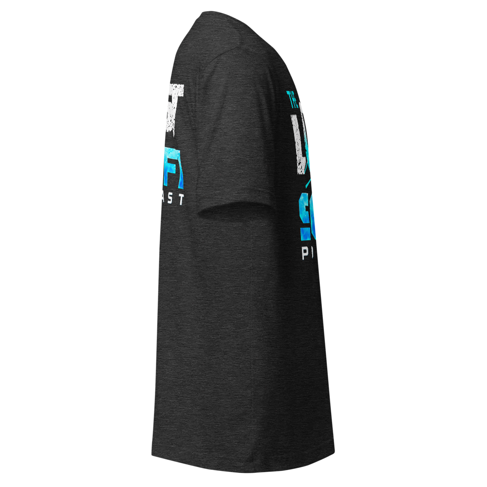 The Lost Sci-Fi Podcast Dark Gray Logo T-Shirt thumbnail 4