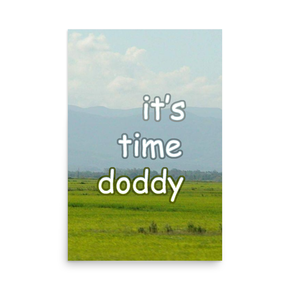 "it's time doddy" Poster thumbnail 2
