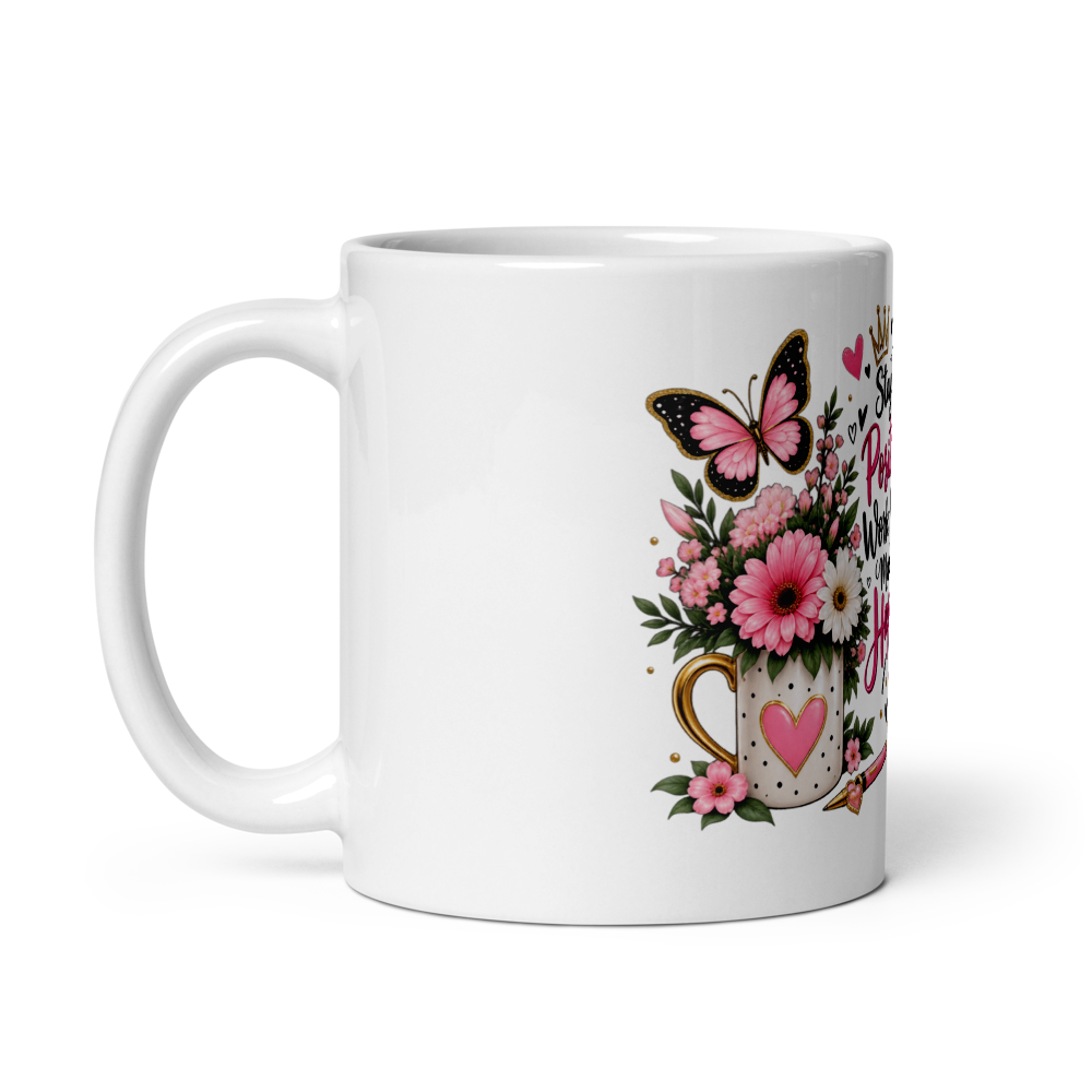 Pink Floral Butterfly thumbnail 2