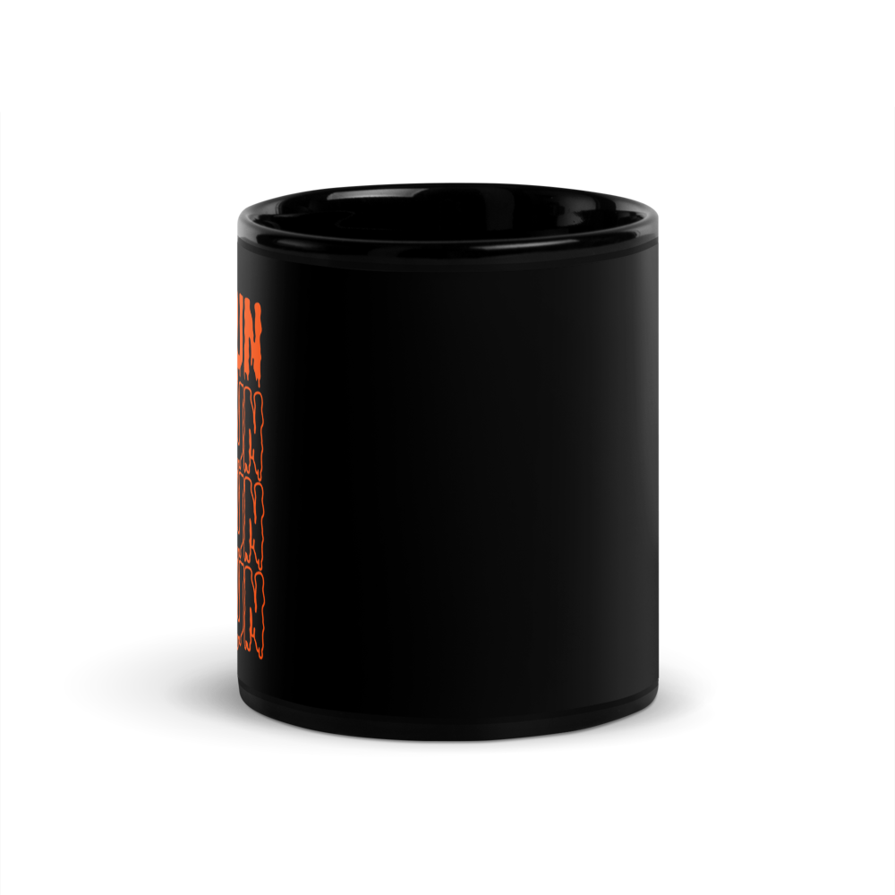 Black Glossy Mug justrun thumbnail 3