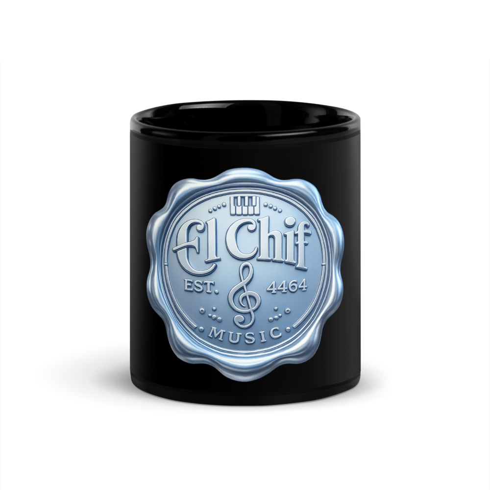 El Chif Music Black Mug thumbnail 3