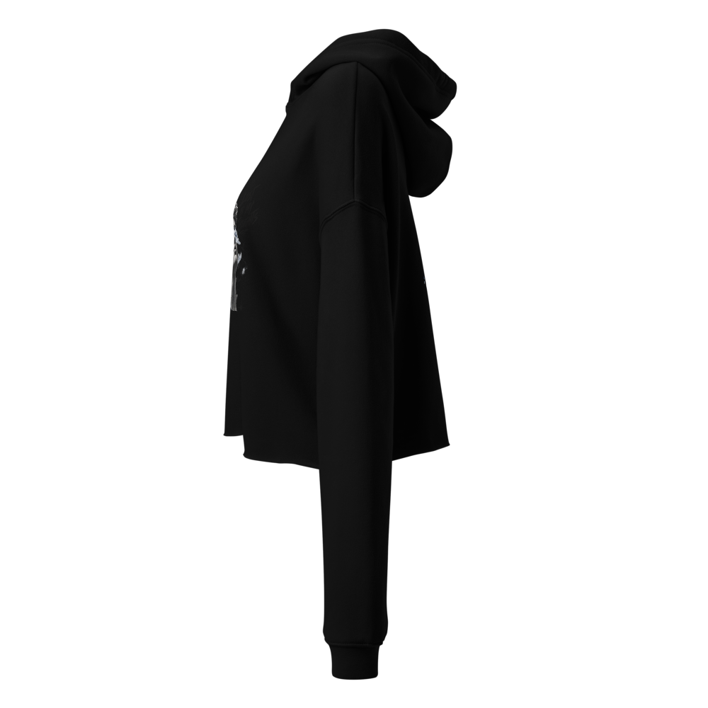 Midnight Rebel Cropped Hoodie thumbnail 3