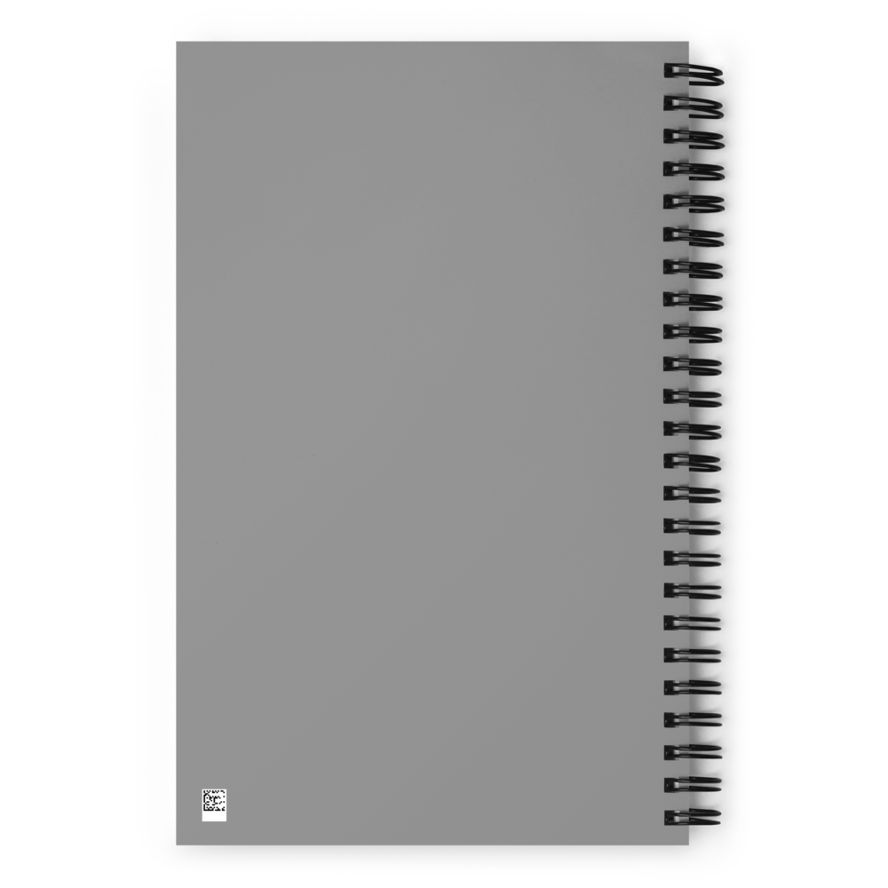 Cute 3D Nut Bolt Character Spiral Notebook thumbnail 2