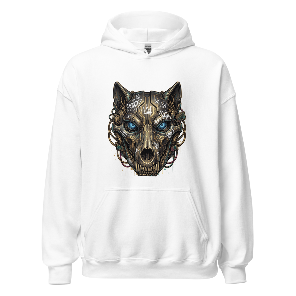 Cyber Wolf Hoodie – Premium Streetwear Graphic