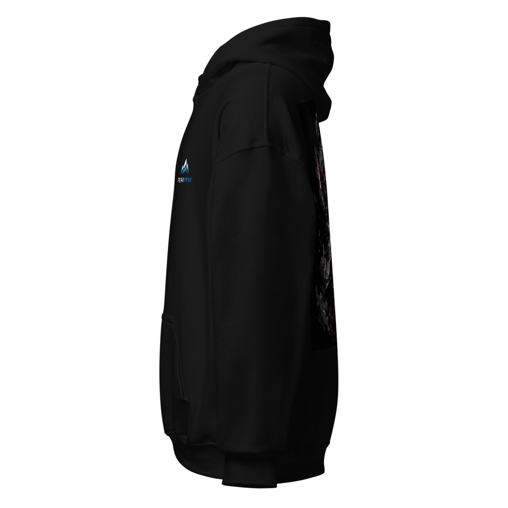Shadow Warrior Anime Graphic Black Hoodie thumbnail 3