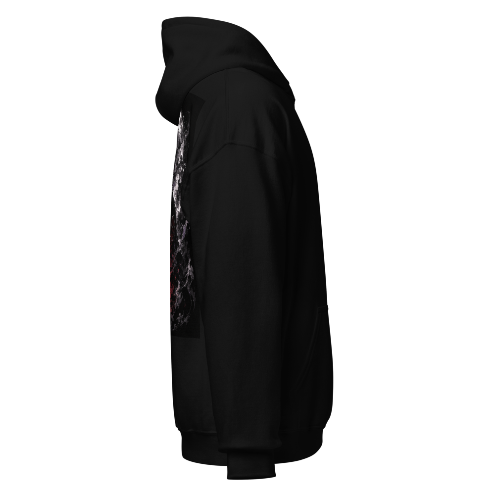 Shadow Warrior Anime Graphic Black Hoodie thumbnail 4
