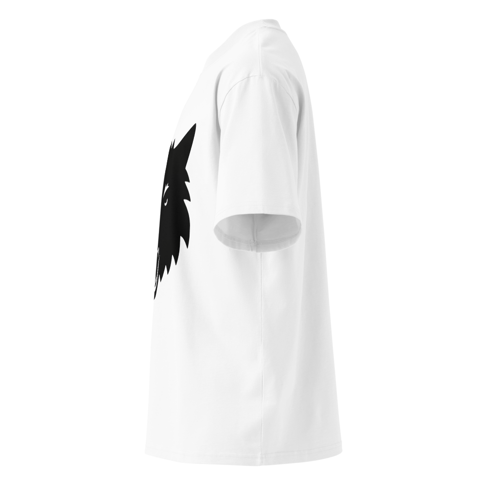 Wolf Graphic Organic High-Neck Tee thumbnail 4