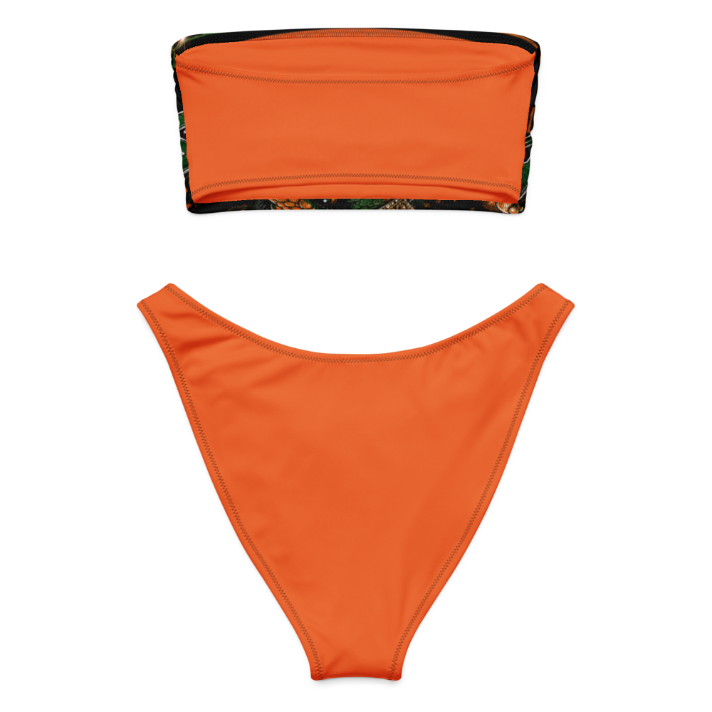 Lady rattler swimsuit orange thumbnail 2