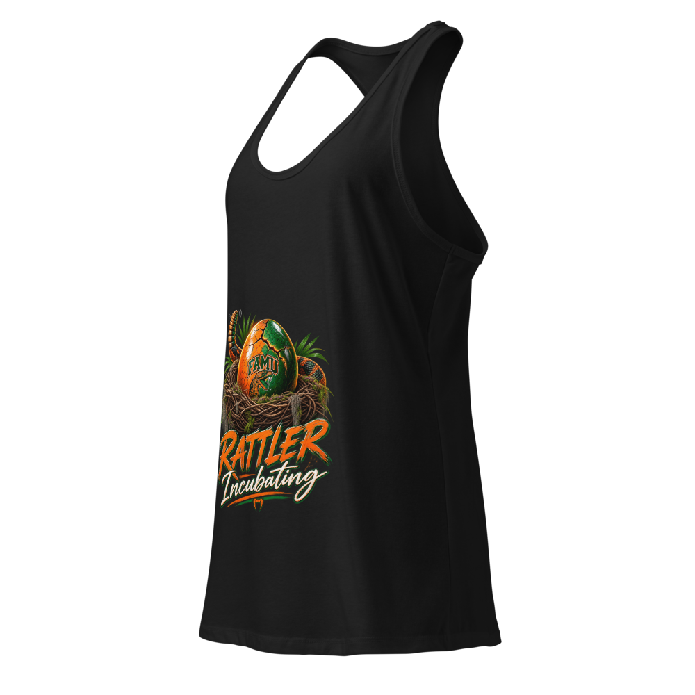 Rattler incubating Racerback tank top thumbnail 3