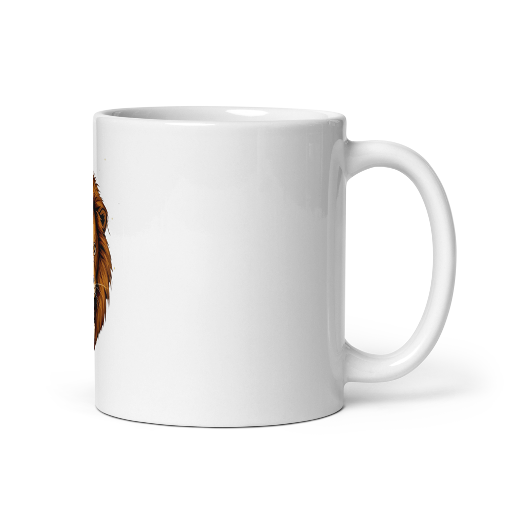 White Glossy Mug thumbnail 2