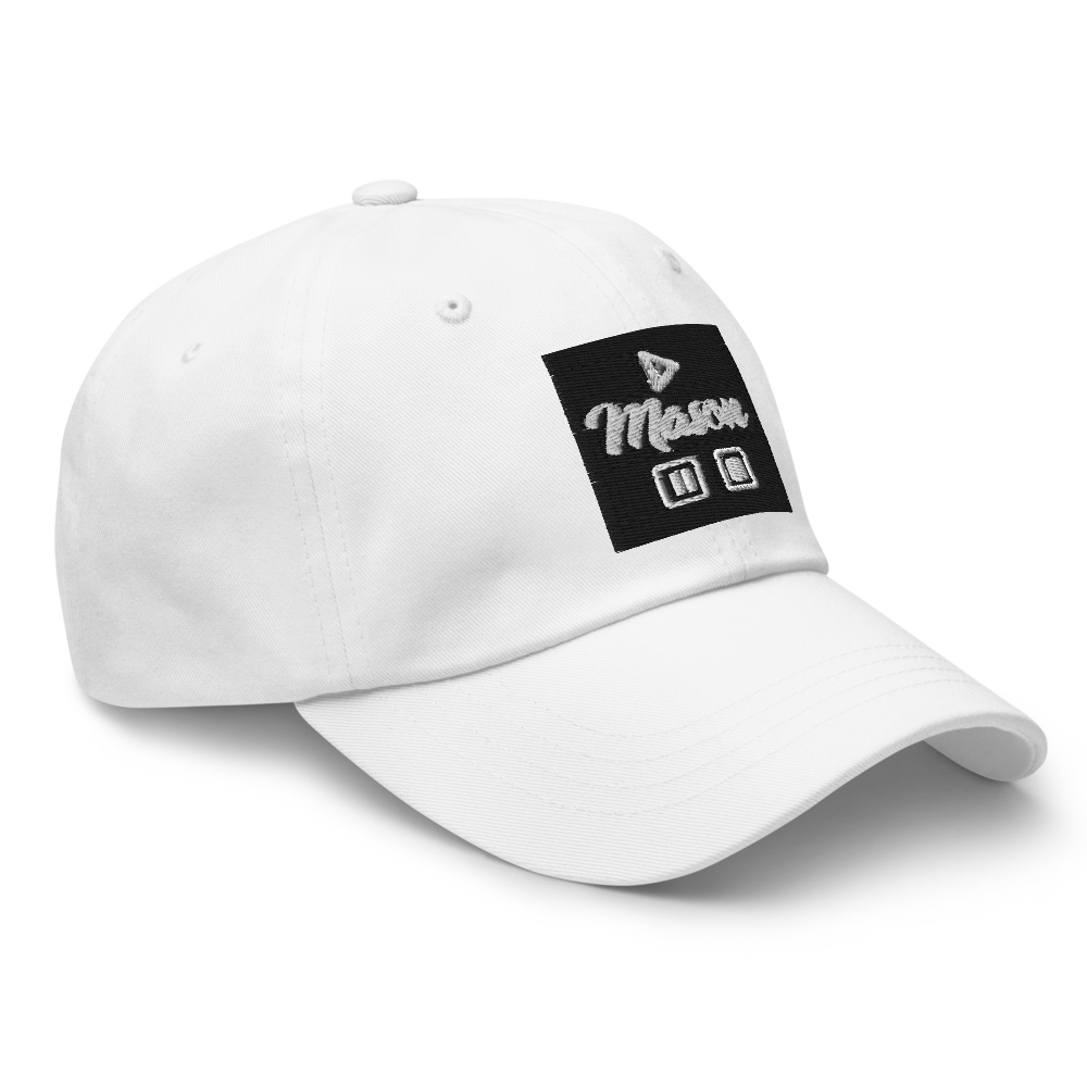 Glitched Mason dad hat thumbnail 4