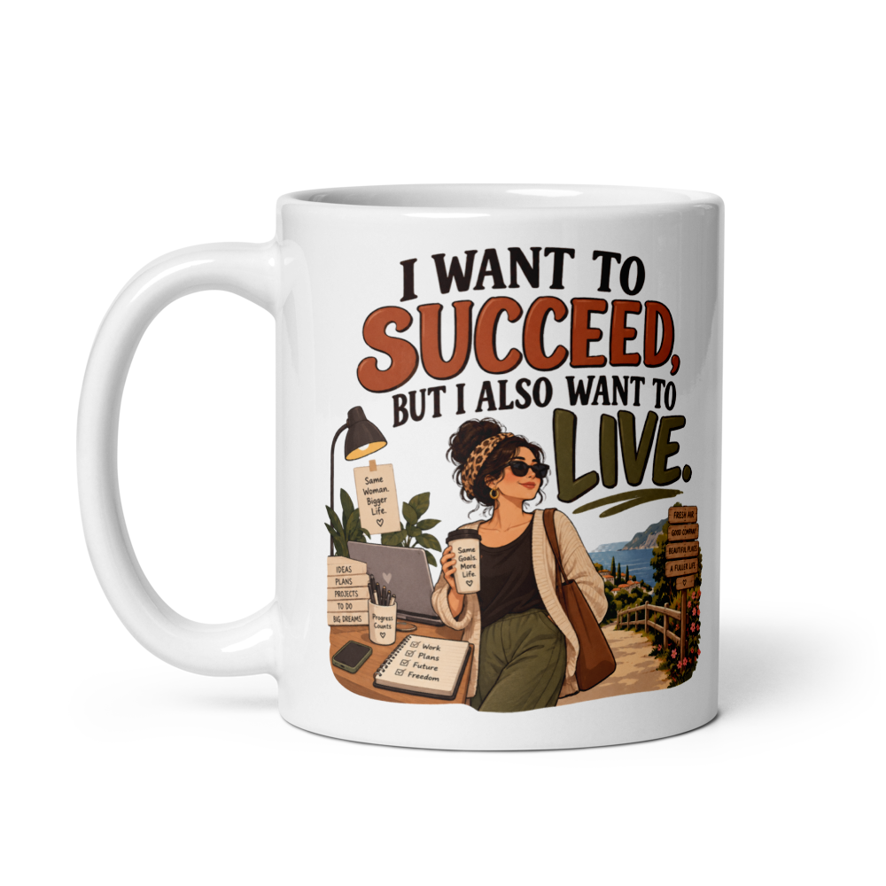 Mama Leenah – Big Dreams, A Fuller Life Mug thumbnail 3