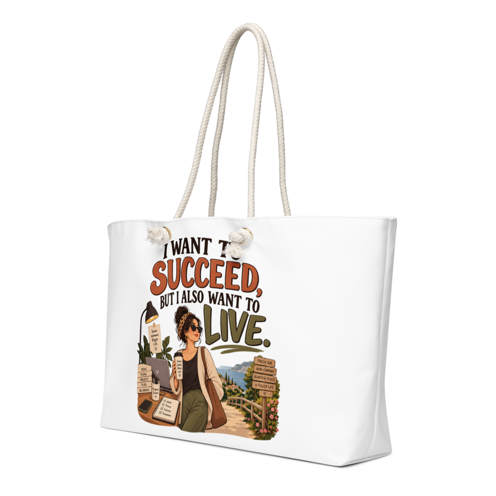 Mama Leenah – Succeed, But Also Live Weekender Bag thumbnail 3