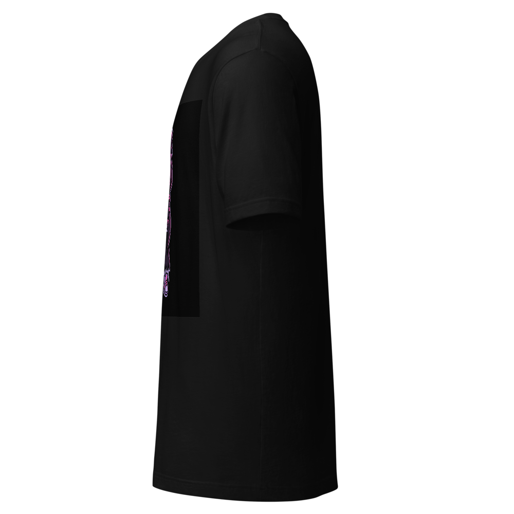 Cute Gothic Grim Reaper Melting Heart T-Shirt thumbnail 3