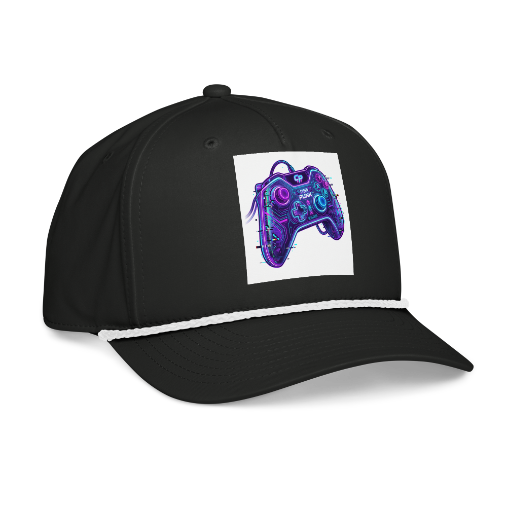 Cyberpunk Gamer Controller Rope Cap Hat thumbnail 4