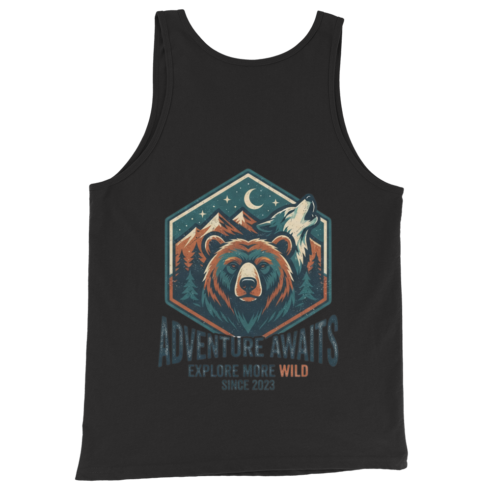 Adventure Awaits Bear Mountain Tank Top thumbnail 2