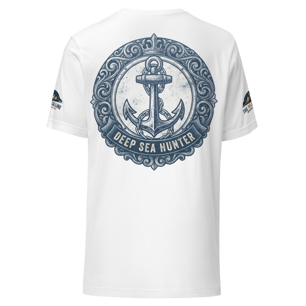 Deep Sea Hunter Vintage Nautical Anchor Tee thumbnail 3