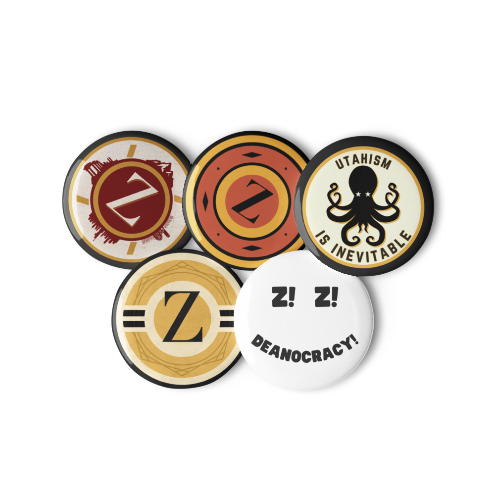 Official Monsieur Z Button Collection - Series 1 thumbnail 2