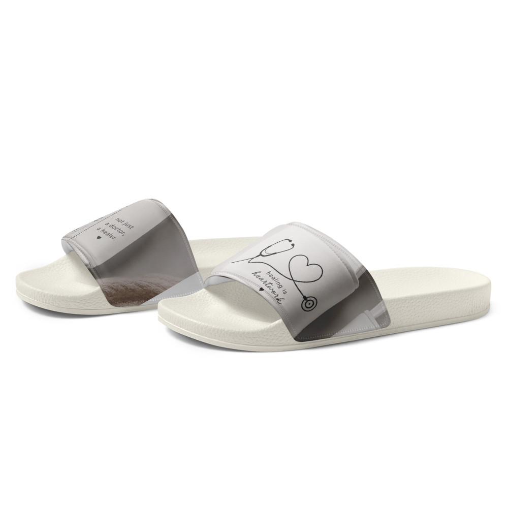 Doc & Co. Healing Is Heartwork Women’s White Slide thumbnail 4