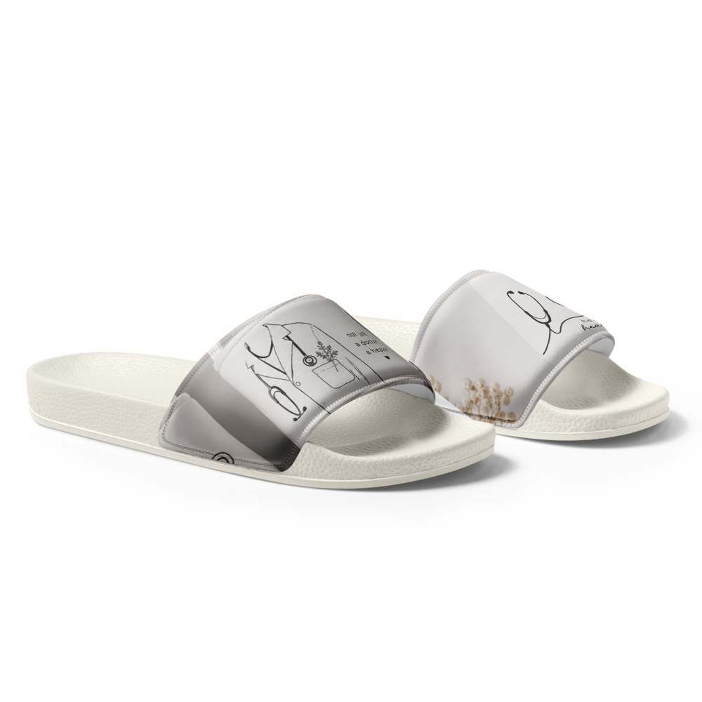 Doc & Co. Healing Is Heartwork Women’s White Slide thumbnail 3