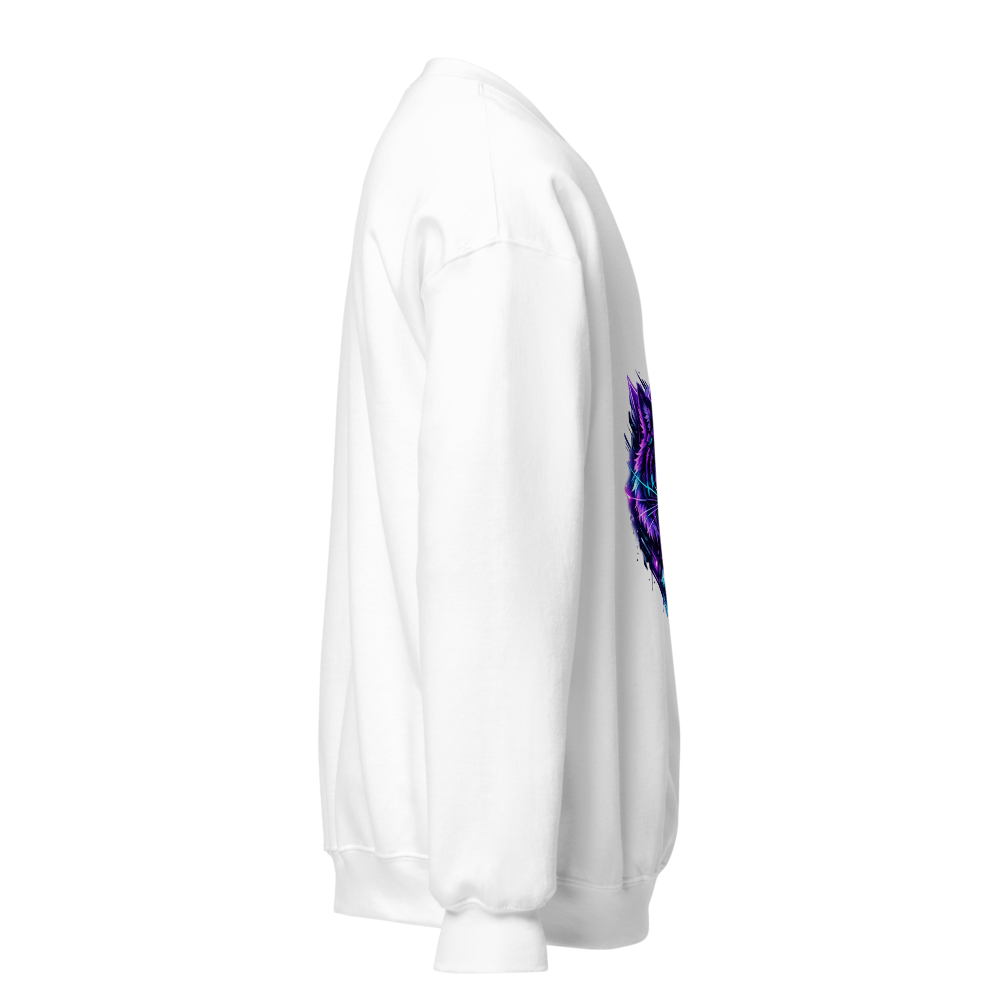 Neon Purple Wolf Sweatshirt  thumbnail 4
