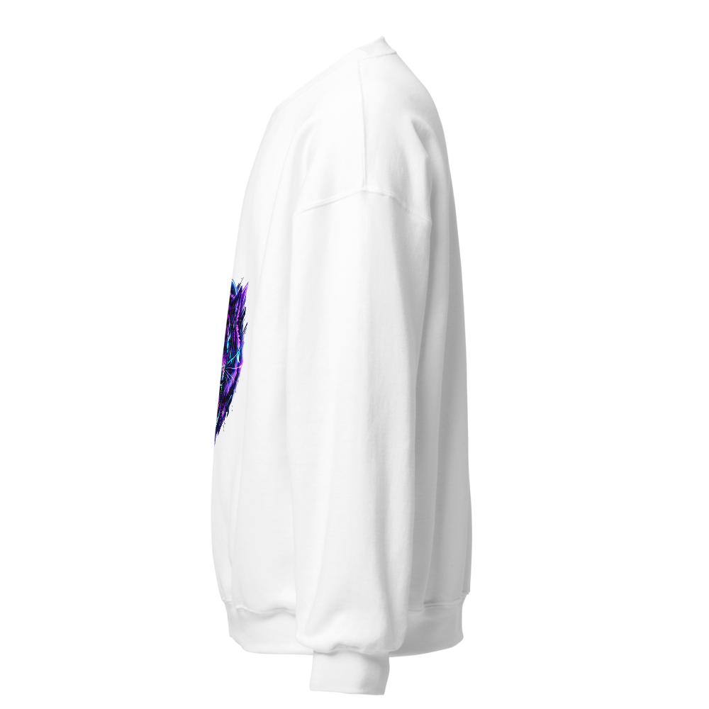 Neon Purple Wolf Sweatshirt  thumbnail 3