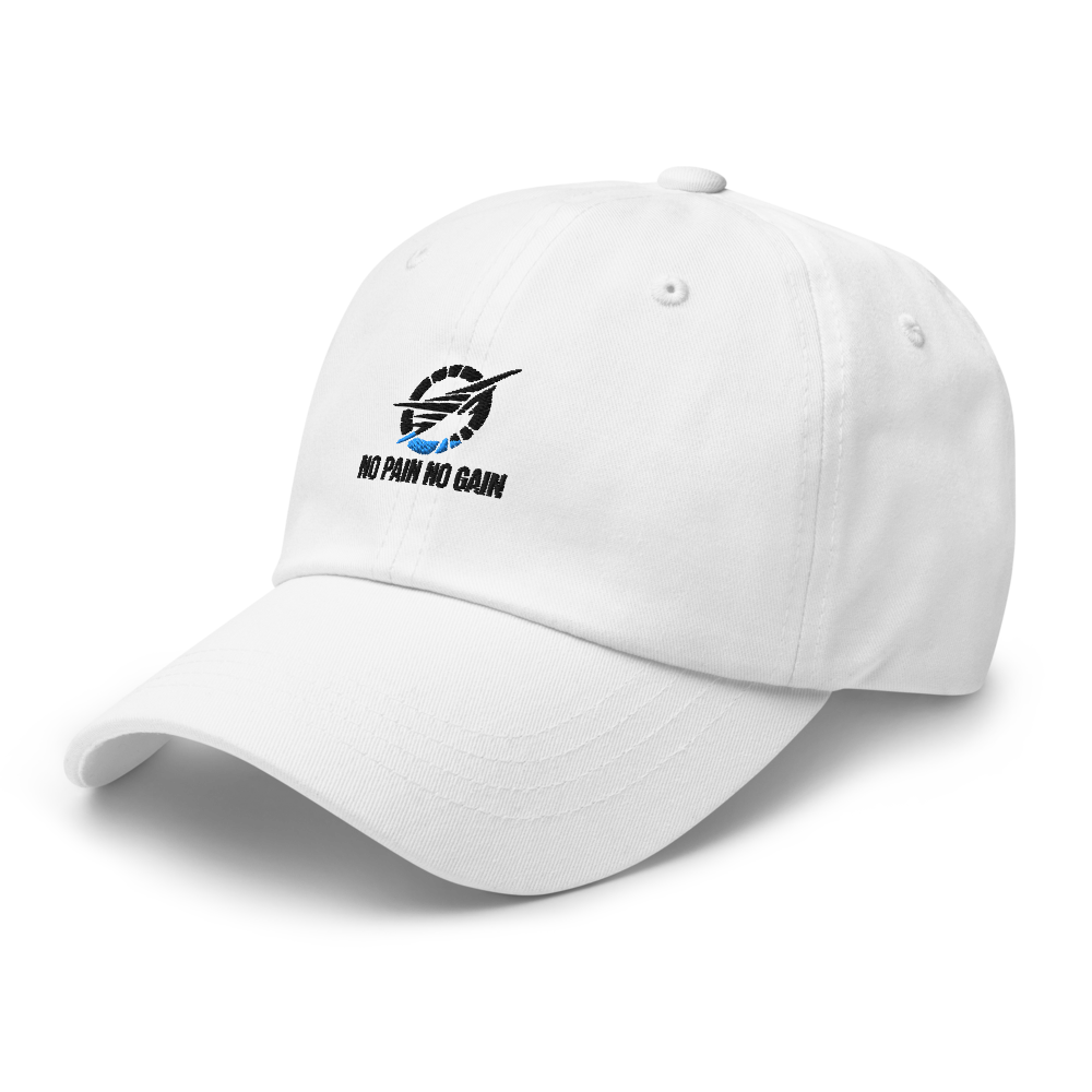 No Pain No Gain White Cap 🧢💪 thumbnail 5