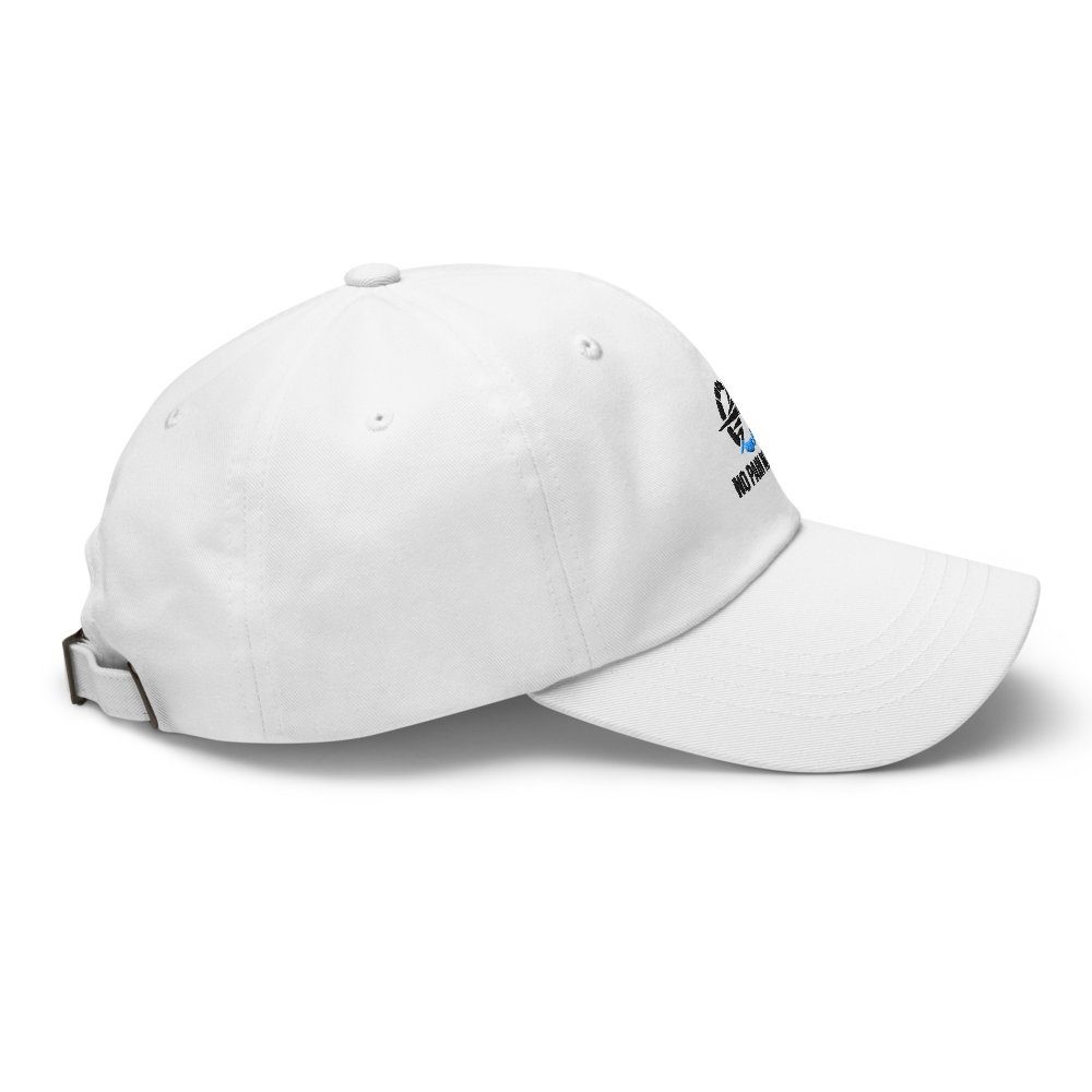 No Pain No Gain White Cap 🧢💪 thumbnail 2