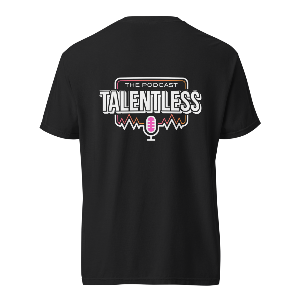 Talentless Podcast Unisex Garment-Dyed Heavyweight thumbnail 2