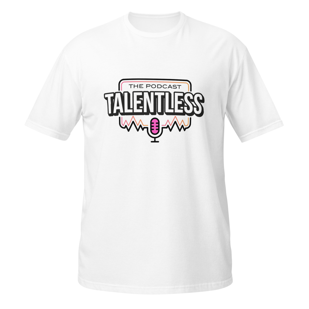 "Here for the Receipts" white T-shirt thumbnail 2