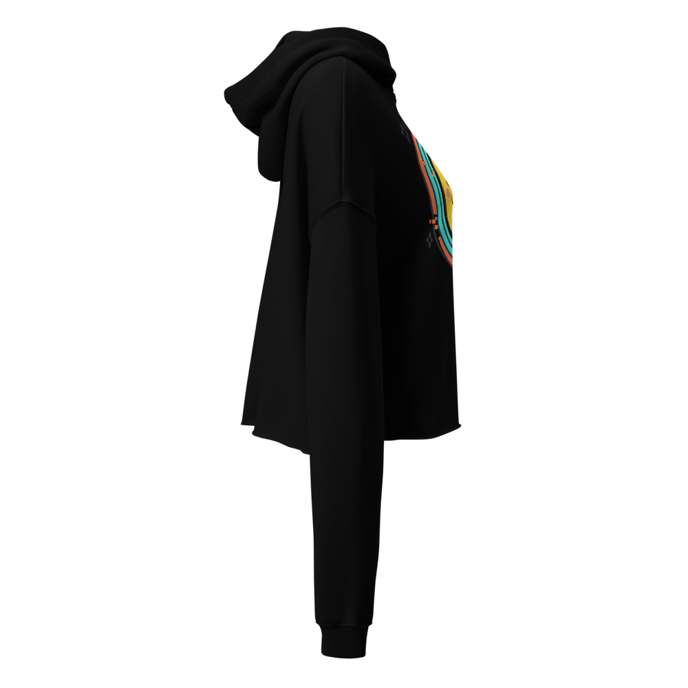 Sun Women Cropped Hoodie thumbnail 4